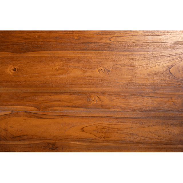 TRESTLE DINING TABLE - DARK OAK - Hire In Style