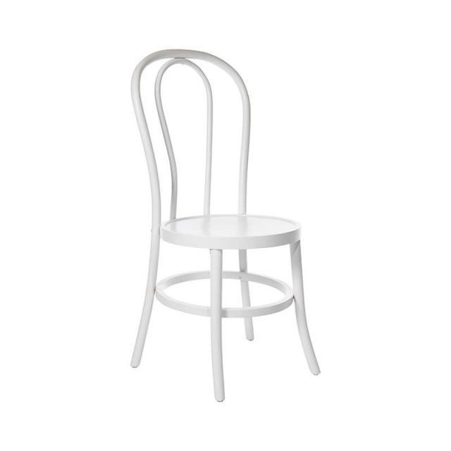 WHITE BENTWOOD CHAIR - Hire In Style