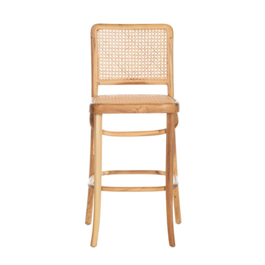 NATURAL RATTAN BAR CHAIR Hire In Style