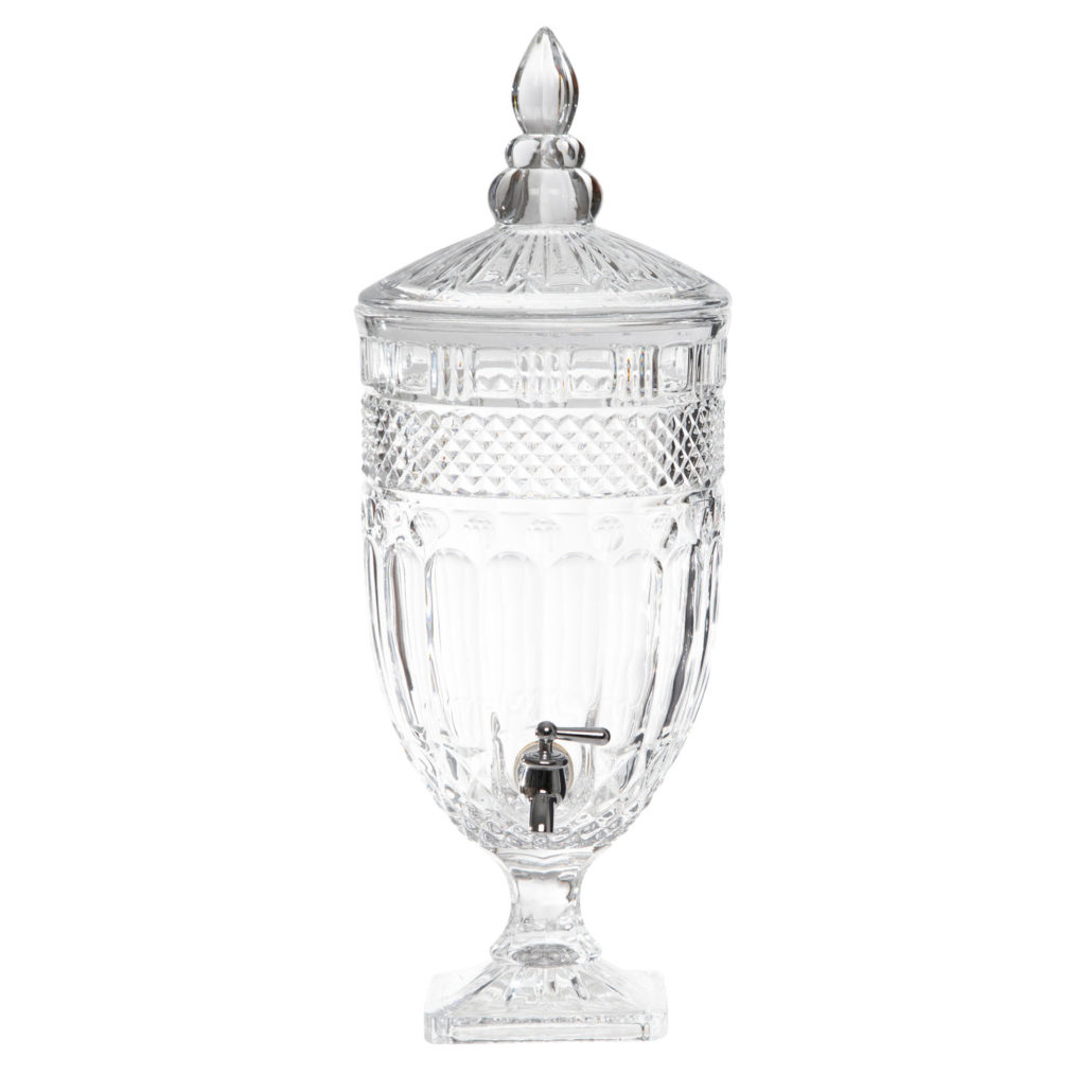 CRYSTAL DRINK DISPENSER Hire In Style